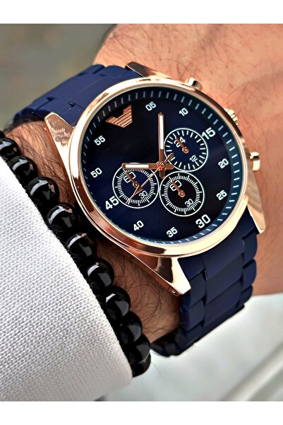 Tisaati Premium Tasarım Silikon Kordon Exclusive Serisi Metal Kasa Erkek Kol ...