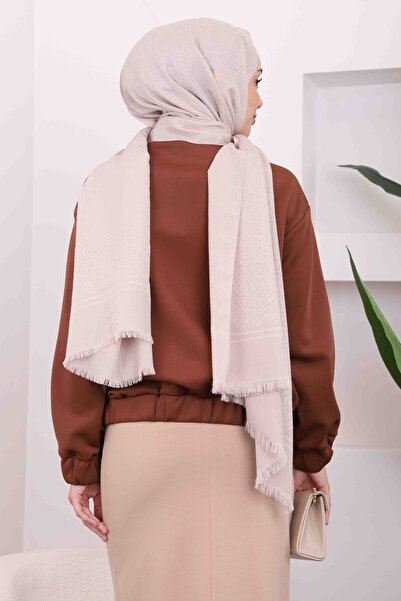 İmajButik Καφέ μπροστινό μπουφάν κατάδυσης με τσέπες με φερμουάρ