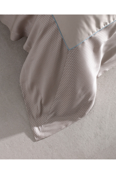 Madame Coco Calore Çift Kişilik Bambu Saten Nevresim Takımı - Bej