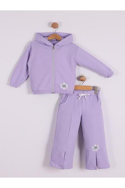 ÖRZİKİDS Örzi Kids 2 Rope Hoodie Sweatpants Suit Full Fit 3/6 Years