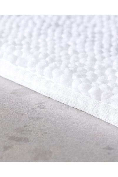 Madame Coco Conques Bath Mat - White - 60X100 cm