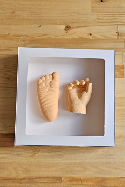 Store 3 Boyutlu Bebek El Ve Ayak Heykel Kiti