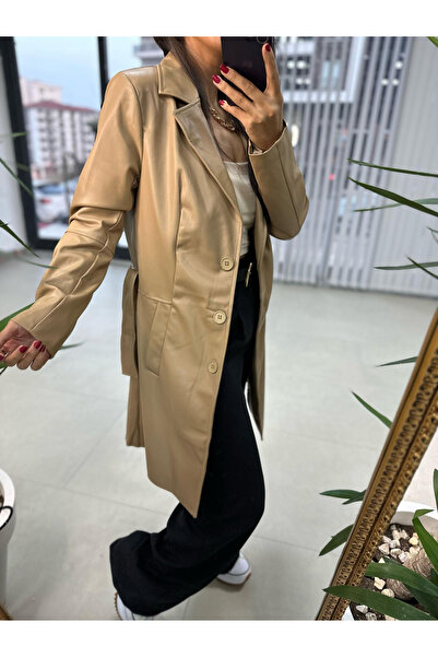 caddstore İthal Deri Trençkot