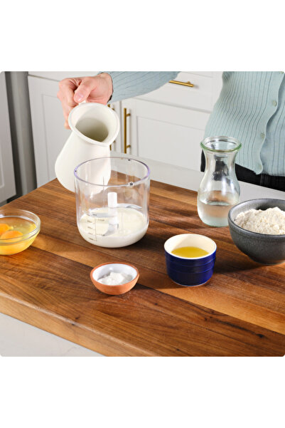 Nutricook Kablosuz Şarjlı Doğrayıcı, Güçlü 4000mAh Pil ile Kolay ve Hızlı Doğrama