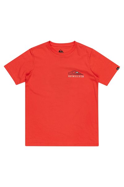 Quiksilver تي شيرت أحمر للأطفال للجنسين من Snake Charmer تي شيرت للأطفال للجنسين Eqbzt04721