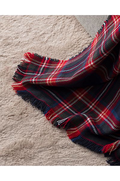 Madame Coco Nuée Sofa Shawl - Navy Blue