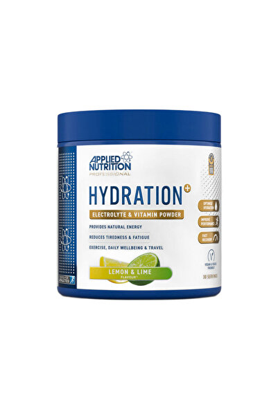 applied nutrition Hydration+ Complete Electrolyte & Vitamin, Lemon Lime, 240 Gm