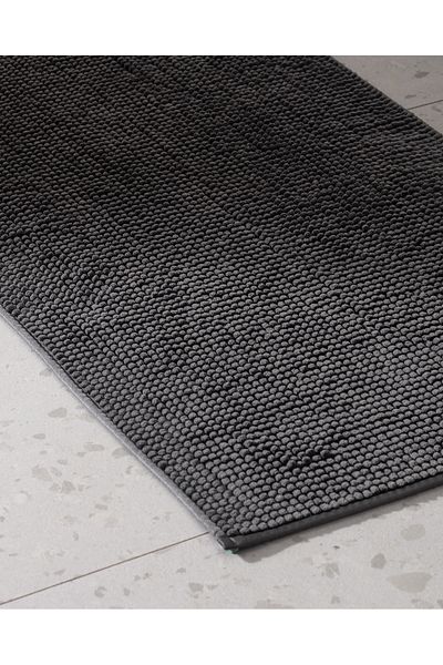 Madame Coco Conques Bath Mat - Anthracite - 60X100 cm