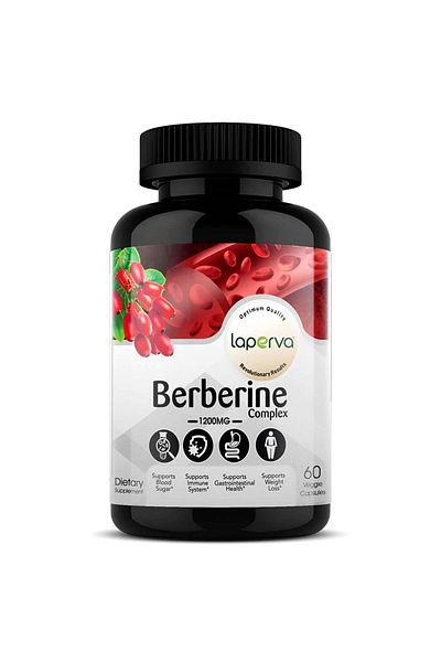 Laperva Berberine Complex, 60 Veggie Capsules, 1200 mg