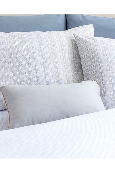 Madame Coco Niort Double Beige Ranforce Printed 100% Cotton Duvet Cover Set