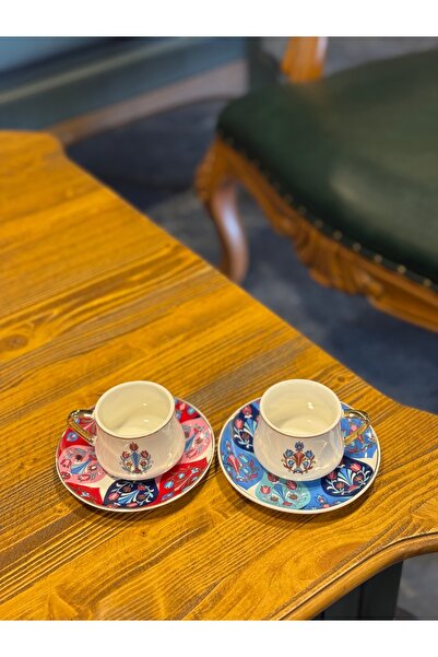 Days In Colours MİTRA Porselen Lüks 2 kişilik Fincan Tk.