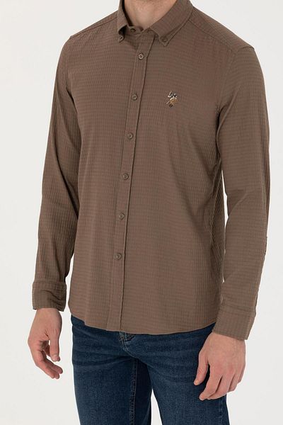 U.S. Polo Assn. Ανδρικό μακρυμάνικο πουκάμισο 1687702