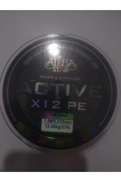 Albastar Active X12 Pe 0.21 mm 150 Mt Multicolor Ip