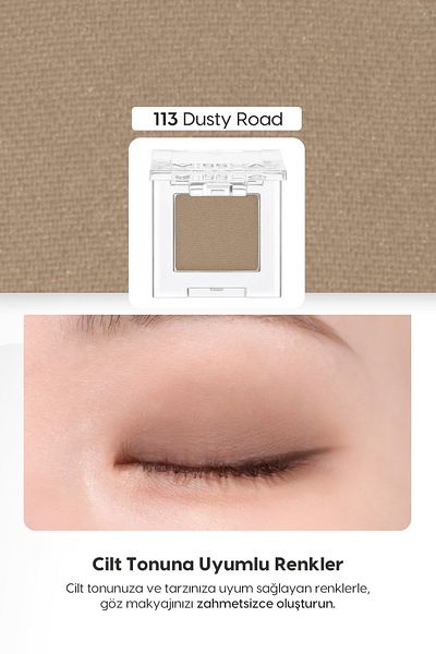 Missha Modern Shadow Matte - Soft Texture Non-Spill Eye Shadow Single (113 Dusty Road)