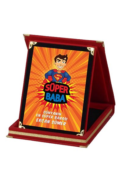 enozeli Κορυφαία πλάκα Super Dad