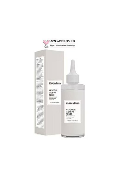 Maru.Derm Aydınlatıcı Leke Karşıtı Glikolik Asit %7 Tonik 250 Ml