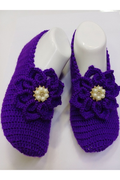 Butik El örgüsü çeyizlik patik