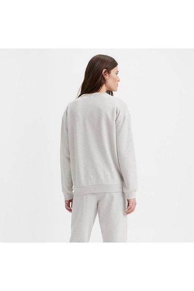 Levi's سويت شيرت نسائي كبير الحجم برقبة دائرية - مثالي للاستخدام اليومي