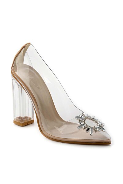 Bambi Nude Kadın Abiye Ayakkabı K01606036009