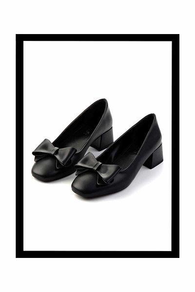 Bambi Black Women's Classic Heeled Shoes - K 01213414509