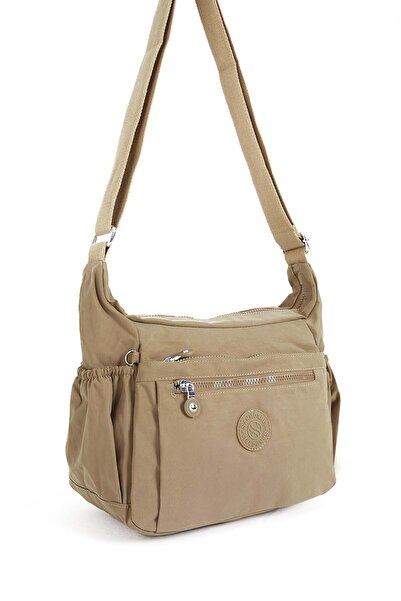 Lifonbag Жіноча водостійка тканина 5-кишенькова сумка через плече для подорож...