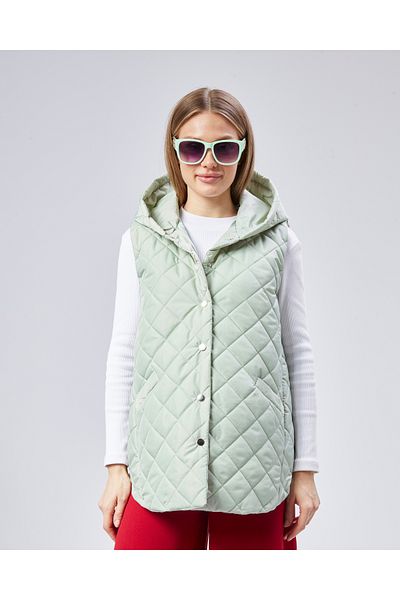 sehatex Short Quilted Hooded Vest