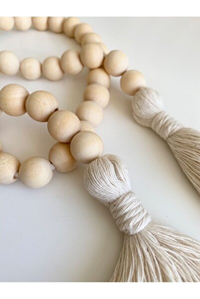 Tasu offical Makrome ipli Tesbih ,Dekor Tesbih ,Ahşap boncuk tesbih