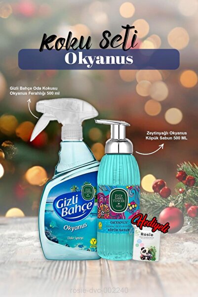 Eyüp Sabri Tuncer صابون رغوي 500 مل - عطر الغرفة، قطن المحيط والوردي