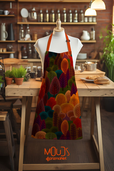 Moud's ساحة المطبخ منقوشة من نسيج الجلد السويدي، ساحة الطبخ، ساحة النادل، ساحة المطعم