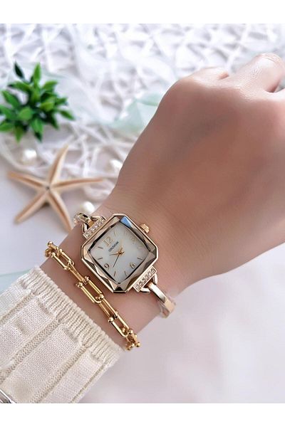 Coliseum Special Design Vintage Series Women's Wrist Watch+ Bracelet Gift