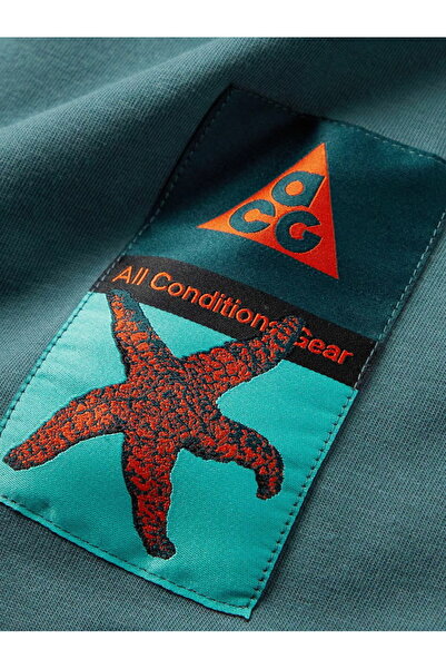 Nike ACG Patch Short-Sleeve Yeşil Erkek T-Shirt
