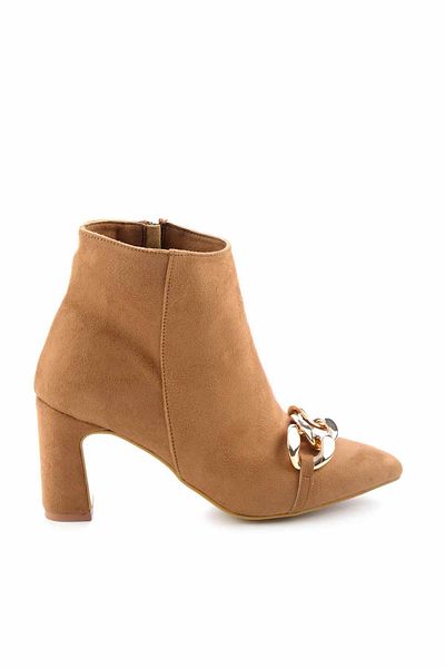 Bambi Tan Suede dámské boty a botičky02990101602
