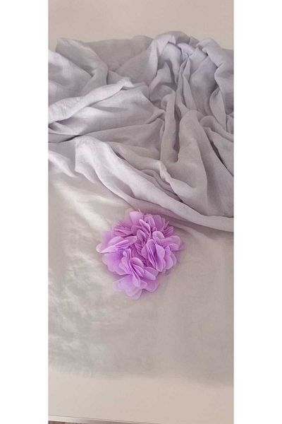 İskeçe Exclusive Şal cu tematică Verbena cu design manual în cutie specială