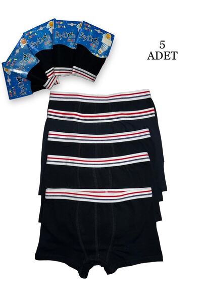 ByDon Erkek Çocuk Boxer 5'li Paket