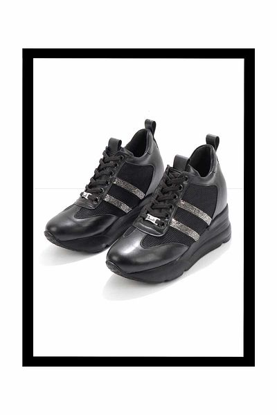 Bambi Women's Black Sneakers K01313500609