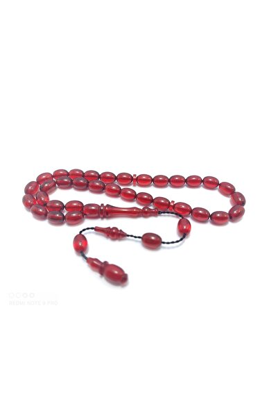 İskeçe Tesbih Abdullah Usta Darabaci - Obiect de mână certificat Fire-i Amber...