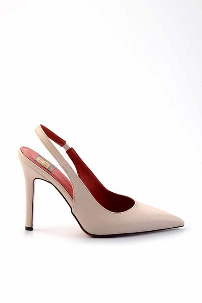 Bambi Pantofi clasici cu toc de damă bej K 01455018209