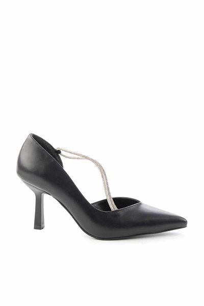 Bambi Black Women's Classic Heeled Shoes K01227079509