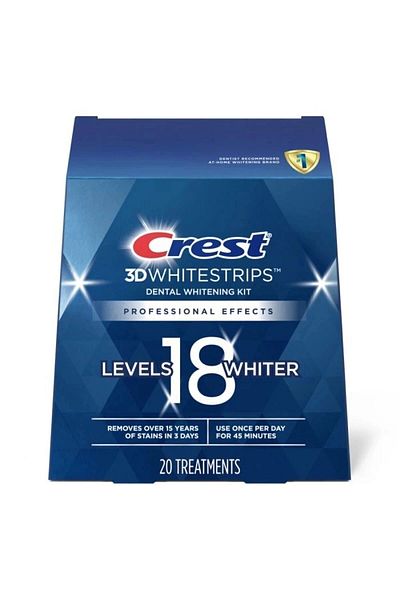 CREST 3D Whitestrips Dental Professional Effect Teeth Band - 40 Strips