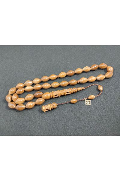 İskeçe Exclusive Hakan Rock Master's Artifact Signed Large Size Pen Carved Natural Kuka Certified 6538