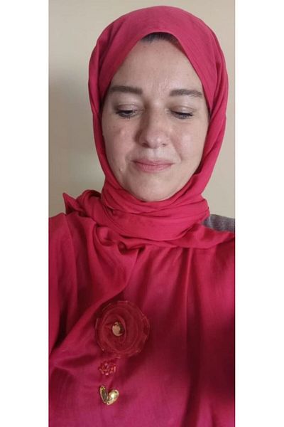 İskeçe Exclusive Handmade Design Ferret Themed Scarf in Special Box