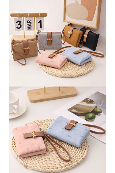 rinkadoll Küçük yumuşak deri kaliteli şık cüzdan