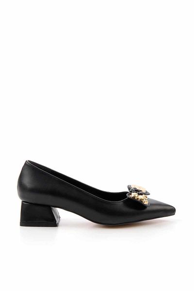 Bambi Pantofi clasici cu toc pentru femei negre K 01994331809