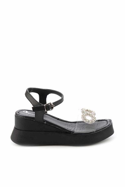 Bambi Sandale negre de damă K 05823500009