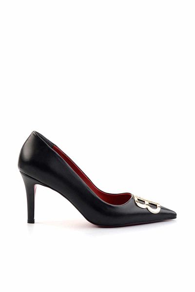 Bambi Black Women's Classic Heeled Shoes K01427018109