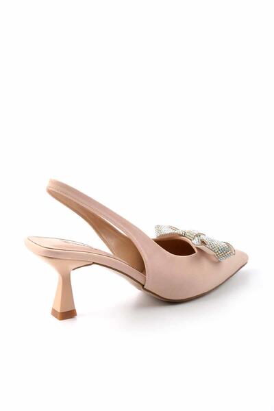 Bambi Matte Nude Satin Women's Evening Dress Shoes01231111138