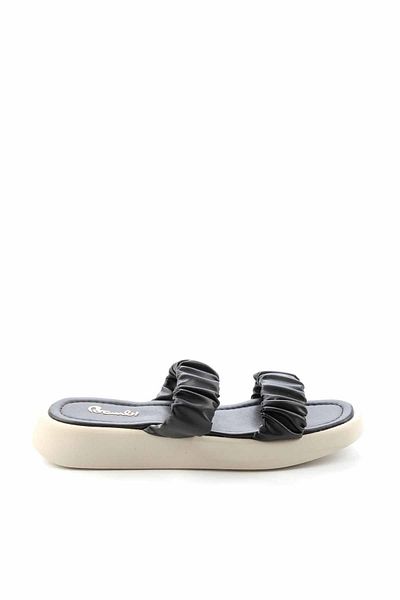 Bambi Women's Black Slippers K04891003909