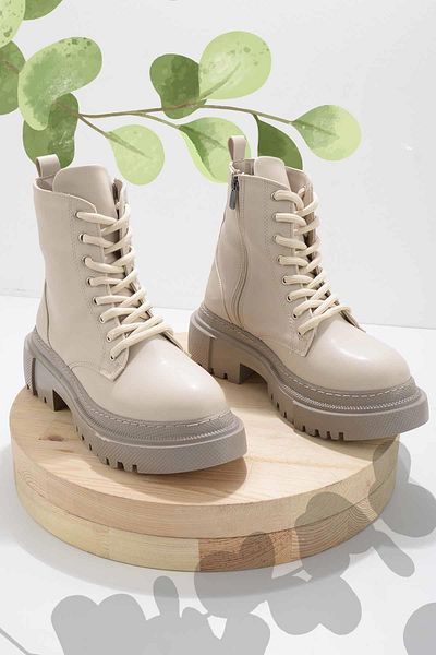 Bambi Ecru Women's Boots & Booties02678020109
