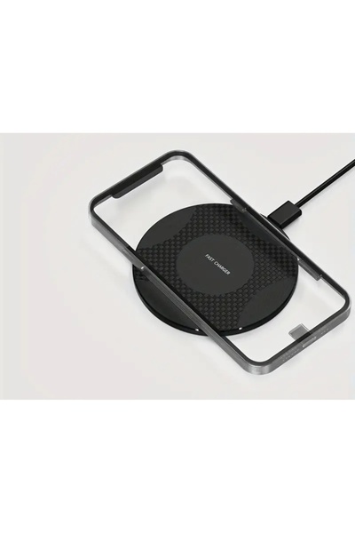 BBS Kablosuz Şarj Cihazı iPhone Samsung Xiaomi ve Tüm Kablosuz Şarj Edilebilir Telefonlara Uyumludur