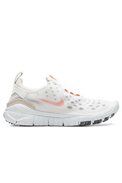 Nike FREE RUN TRAIL CRATER - WHITE/ORANGE/CREAM II (Dar Kalıp 1 Beden Büyük A...